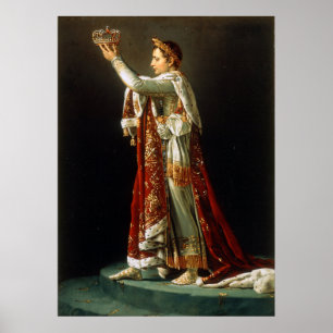 Poster Portrait de Napoléon par David