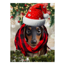 Portrait de Noël d'animal de compagnie à partir d'