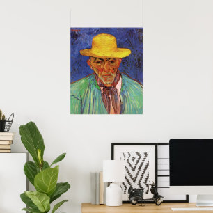 Poster Portrait de Patience Escalier par Vincent van Gogh