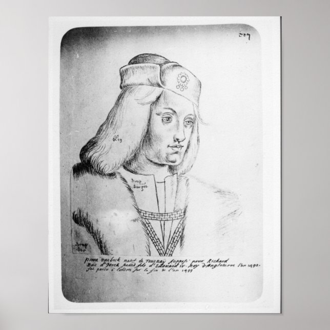 Poster Portrait de Perkin Warbeck (Devant)