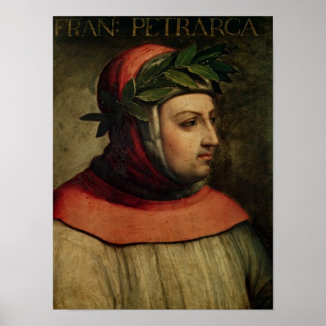 Poster Portrait de Petrarch (Devant)