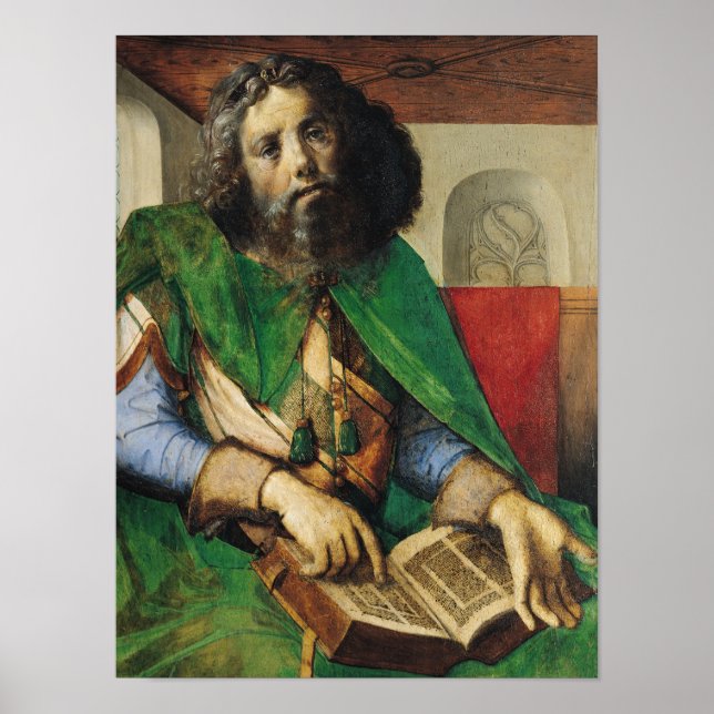 Poster Portrait de Platon c.1475 (Devant)