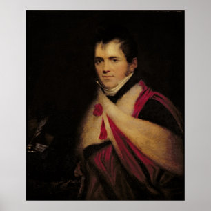 Poster Portrait de Rev. Edouard Daniel Clarke c.1822