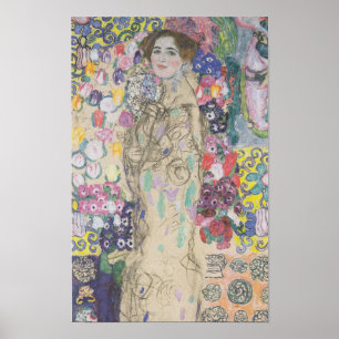 Poster Portrait de Ria Munk III — Gustav Klimt (1917-18)