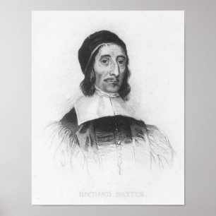 Poster Portrait de Richard Baxter
