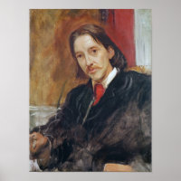 Portrait de Robert Louis Stevenson 1886