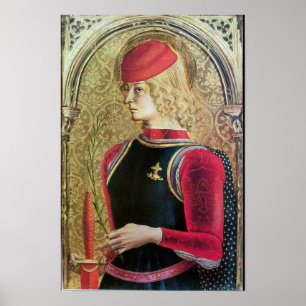 POSTER PORTRAIT DE SAINT GEORGE