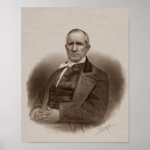Poster Portrait de Sam Houston