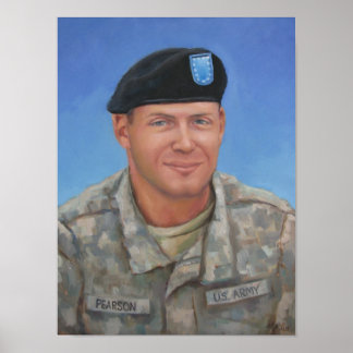 Poster Portrait de Sam Pearson