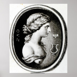 Poster Portrait de Sappho