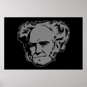 Poster Portrait de Schopenhauer