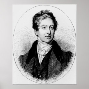 Poster Portrait de Sir Robert Peel