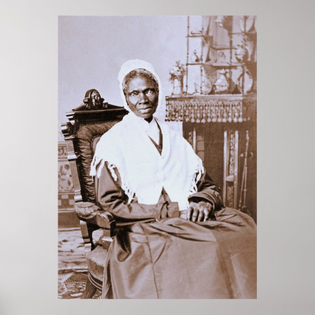 Poster Portrait de Sojourner Truth vers 1870 (Devant)
