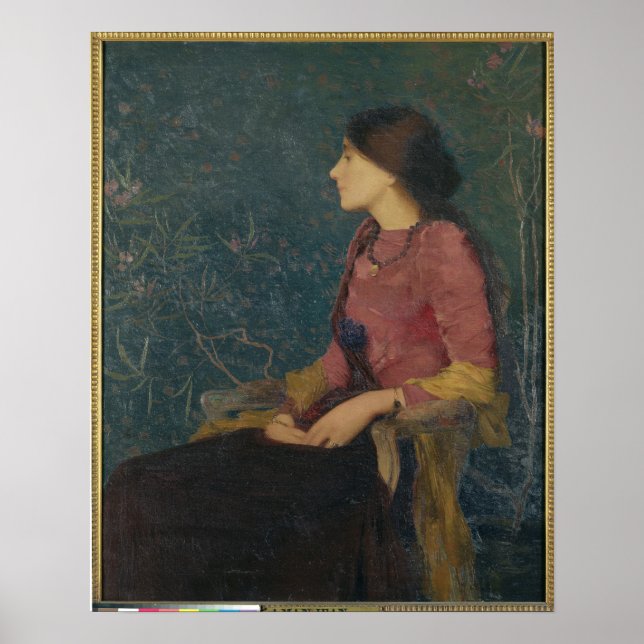 Poster Portrait de Thadee-Caroline Jacquet (Devant)