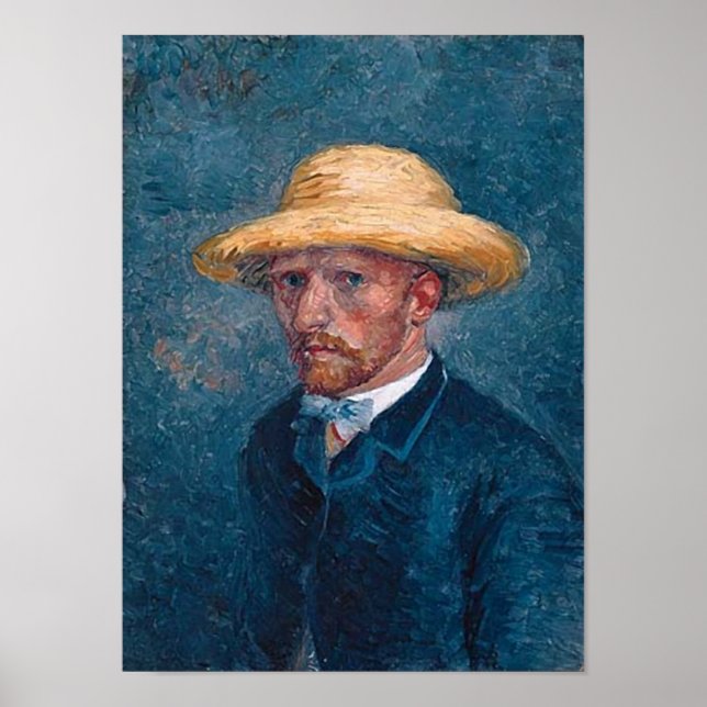 Poster Portrait de Theo van Gogh Van Gogh Art (Devant)