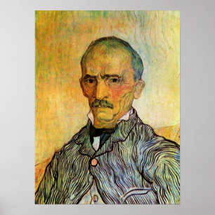 Poster Portrait de Trabuc par Van Gogh, Impressionnisme V