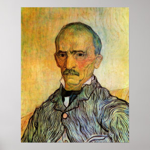 Poster Portrait de Trabuc par Van Gogh, Impressionnisme V