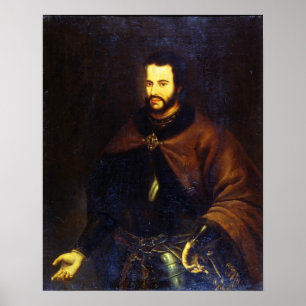 Poster Portrait de Tsar Ivan le V Alexeyevich