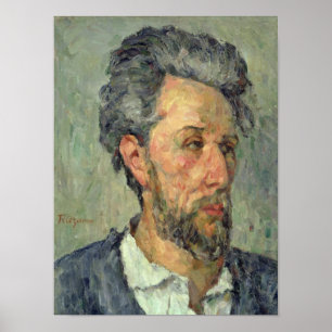 Poster Portrait de Victor Chocquet, 1876-77