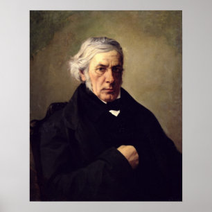 Poster Portrait de Victor Cousin c.1881