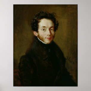 Poster Portrait de von de Karl Maria Friedrich Ernst