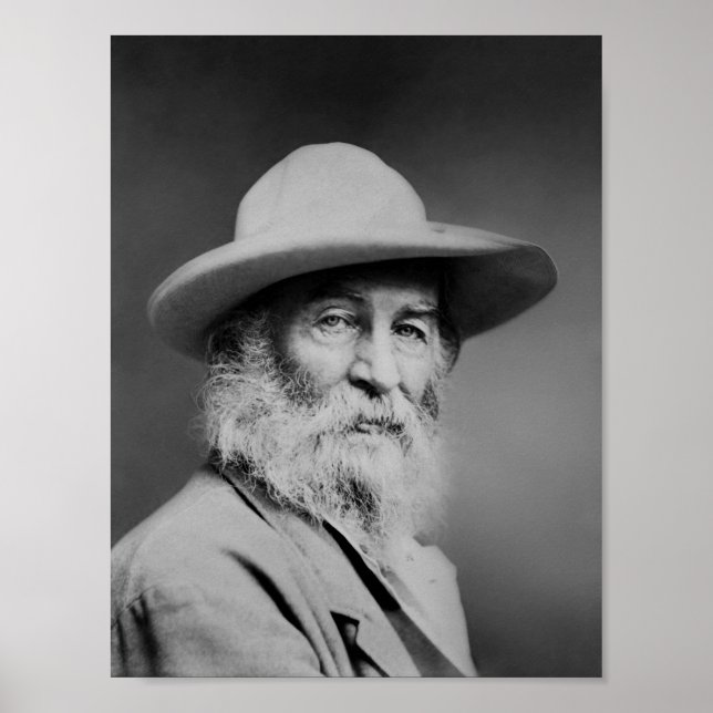 Poster Portrait de Walt Whitman (Devant)