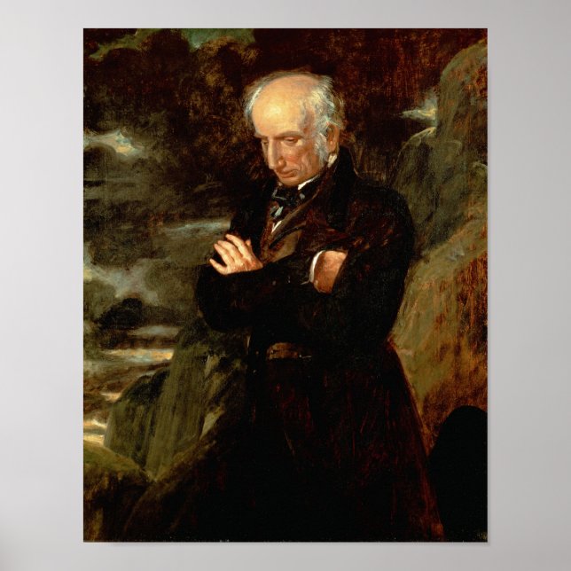 Poster Portrait de William Wordsworth 1842 (Devant)