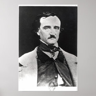 Poster Portrait d'Edgar Allan Poe