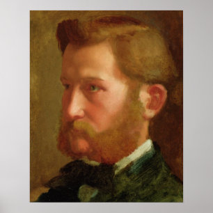 Poster Portrait d'Edgar Degas   de Paul Vapincon