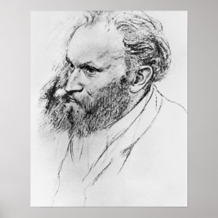 Poster Portrait d'Edgar Degas   d'Edouard Manet