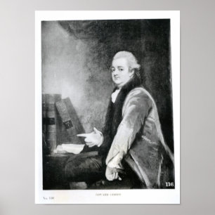 Poster Portrait d'Edward Gibbon