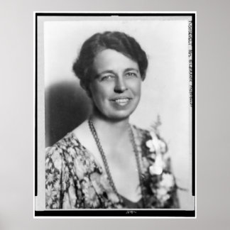 Poster Portrait d'Eleanor Roosevelt