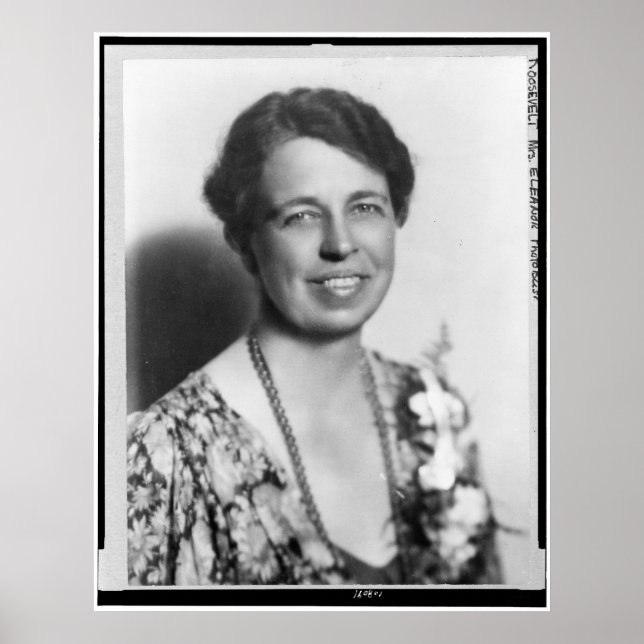 Poster Portrait d'Eleanor Roosevelt (Devant)
