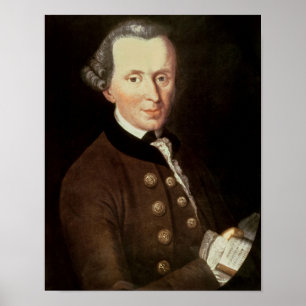 Poster Portrait d'Emmanuel Kant
