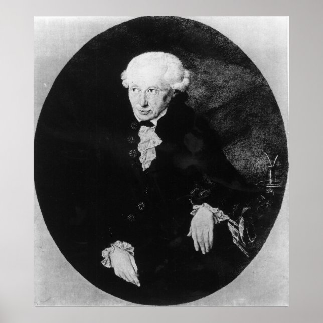 Poster Portrait d'Emmanuel Kant (Devant)