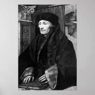 Poster Portrait d'Erasmus