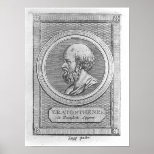 Poster Portrait d'Eratosthenes