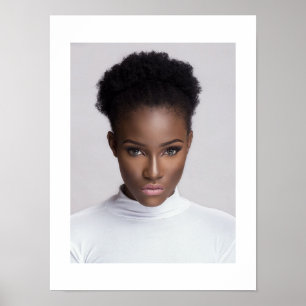 Poster - Portrait des femmes noires modernes