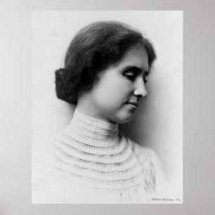 Poster Portrait d'Helen Keller
