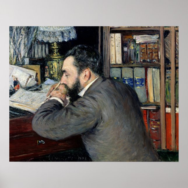 Poster Portrait d'Henri Cordier (Devant)