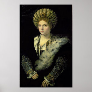 Poster Portrait d'Isabella d'Este