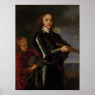 Poster Portrait d'Oliver Cromwell
