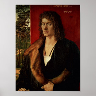 Poster Portrait d'Oswolt Krel, 1499