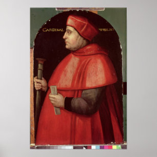 Poster Portrait du cardinal Thomas Wolsey