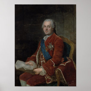 Poster Portrait du dauphin Louis De France