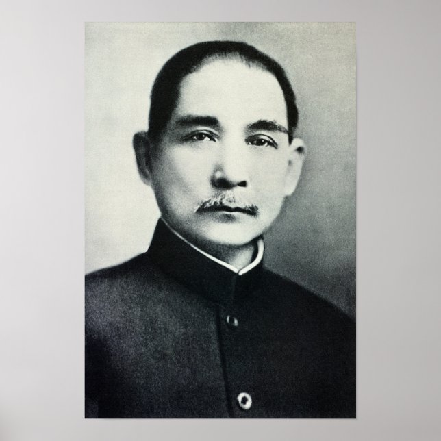 Poster Portrait du Dr Sun Yat-Sen (Devant)