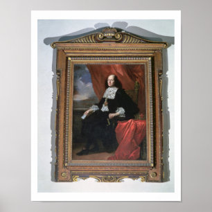 Poster Portrait du Grand Duc Cosimo III (huile sur canv