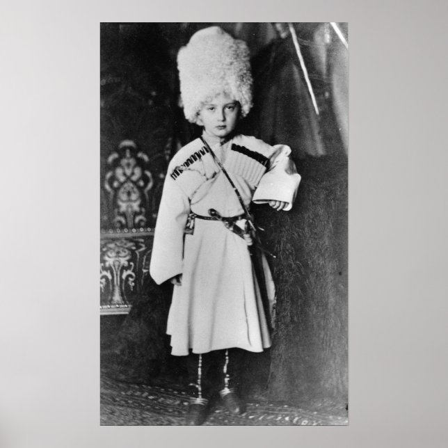 Poster Portrait du Grand-Duc Nicholas Mikhailovich (Devant)