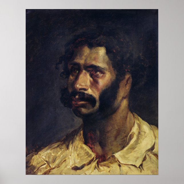 Poster Portrait du menuisier de "La Méduse" (Devant)