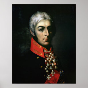 Poster Portrait du Prince Peter Bagration